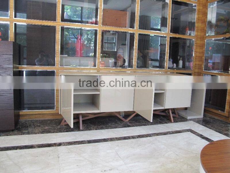 modern table high gloss furniture