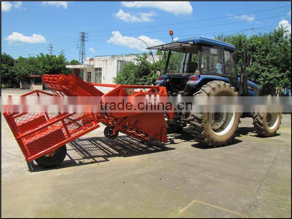 Cassava stem harvester for 2 rows,combine cassava root harvester for sale