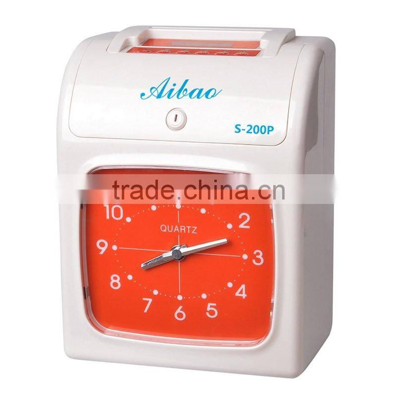time sheet punch attendance machine