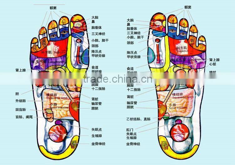 Black massage electrode slipper