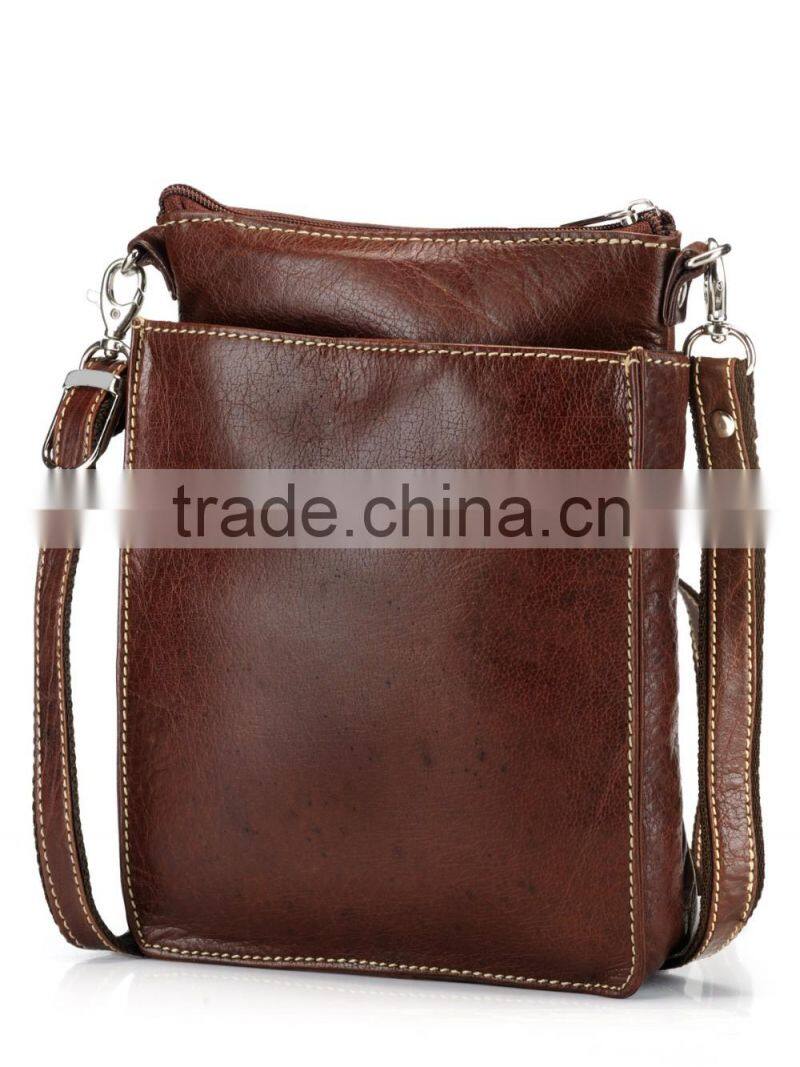 TEAKWOOD LEATHER REAL GENUINE SLING BAG