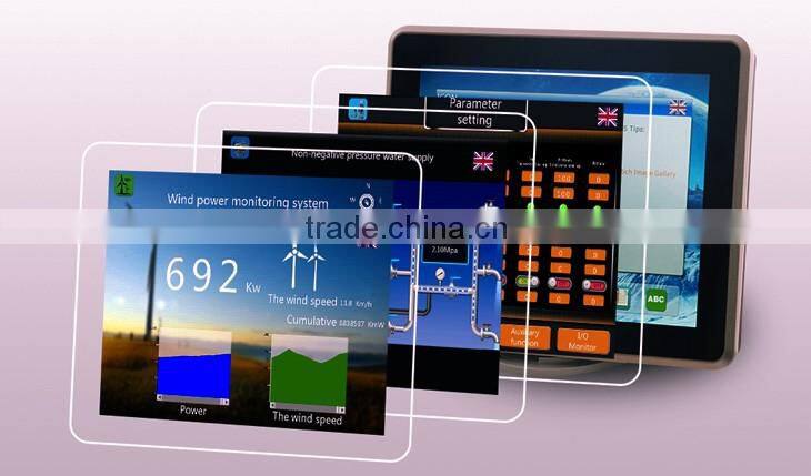 RS232 led resistive tft lcd cheap hmi touch control panel display