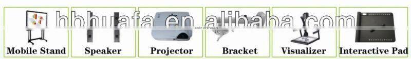 Smart class use multi-media all in one PC, interactive smart board whiteboard