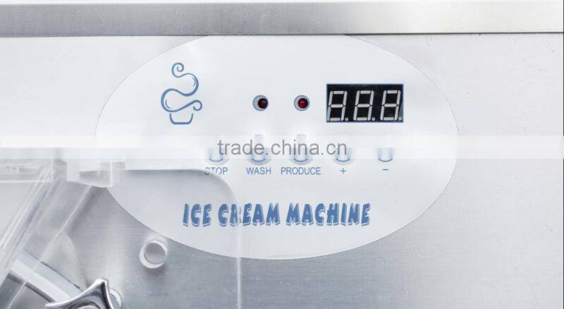 China Countertop Commercial Hard Ice Cream Machine factory price 80L 004