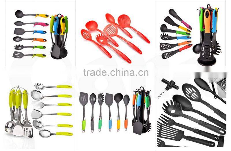 2016 Promotion Nylon Black Kitchen Set/Silicone Kitchen /Kitchen Utensil Set