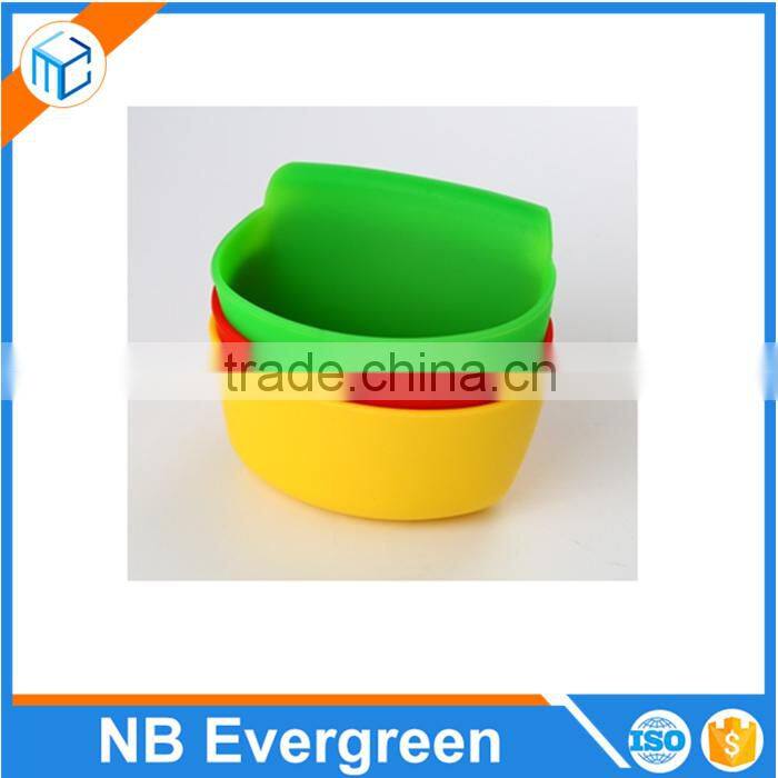 sets 3 portasalse in silicone ,Dip and Condiment Holder