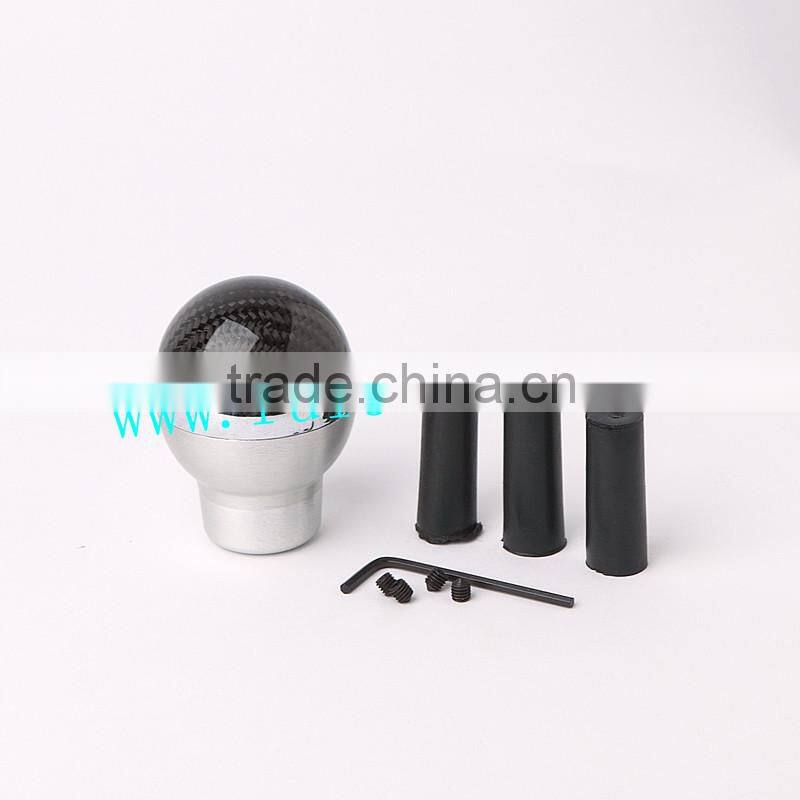 Personalized JDM Style Ball Carbon Fiber Universal Gear Shift Knobs for Sell