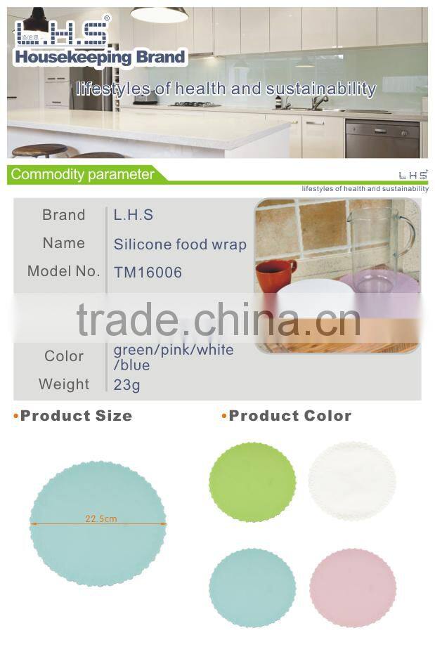 Recycling Environmental Protection Silicone Cling Wrap Dispenser Preservative Film