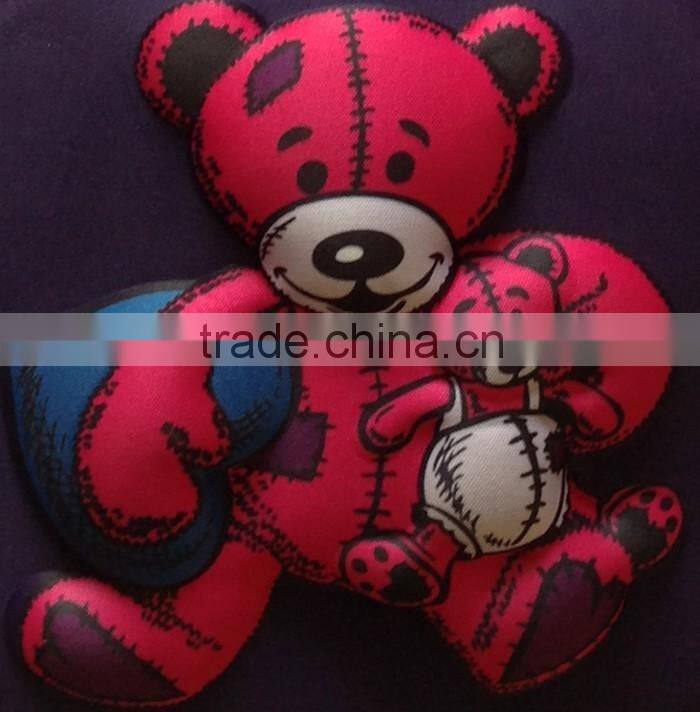 Top quality brand cartoon backpack girls 3D fashion school bag