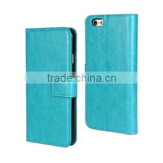 Luxury Magnetic Crazy Horse pattern Leather Wallet Case For iphone 6 4.7"/For iphone Plus/For iphone 5 5S 4 4S