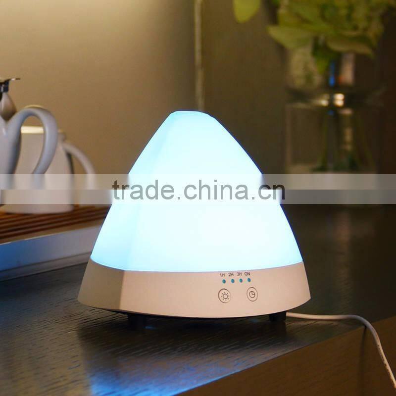 Home Office Living Room Aromatherapy Oil Diffuser With Charming Color Changing Light