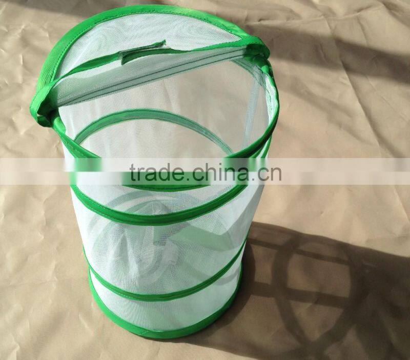 Portable mesh mini bird cage