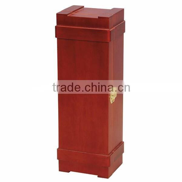 Trade assurance economical pine wooden wine packaging boxes for wine bottles