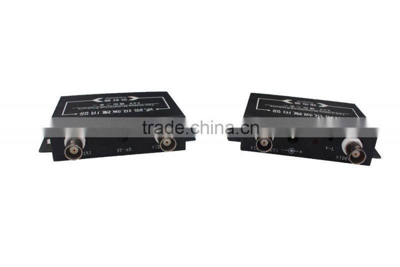 wholesale high concentric cable 2ch video transmitter with 1 coaxial cable receiver 1 input to 2 output