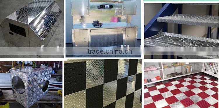 one bar two bar five bar aluminium checkered plate sheet