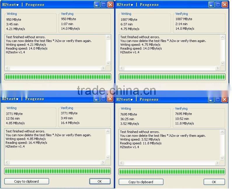 High quality tf memory card 2gb 4gb 8gb 16gb 32gb with small transparent box