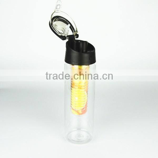 Portable good quality infuser water bottle