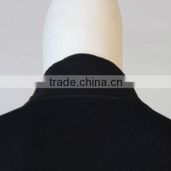 black hoodie ladies sport long sleeve causal fashion style