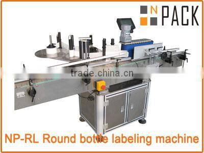 adhesive sticker chemicals double sides labeling machine
