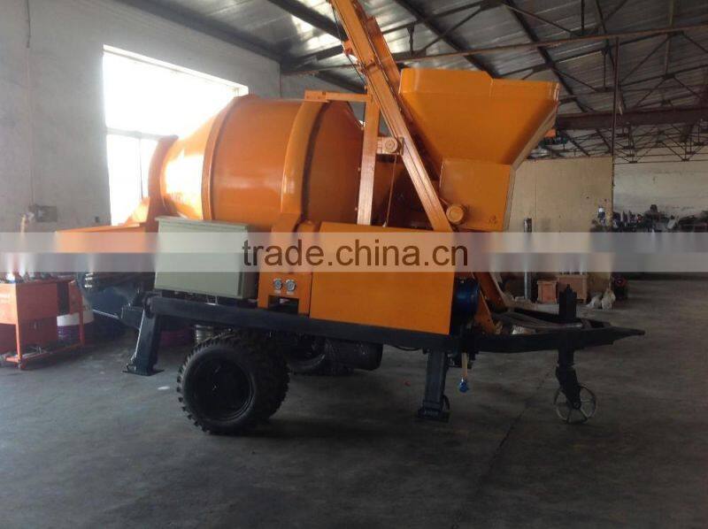 High capacity good manufacture portable concrete mixer and pump