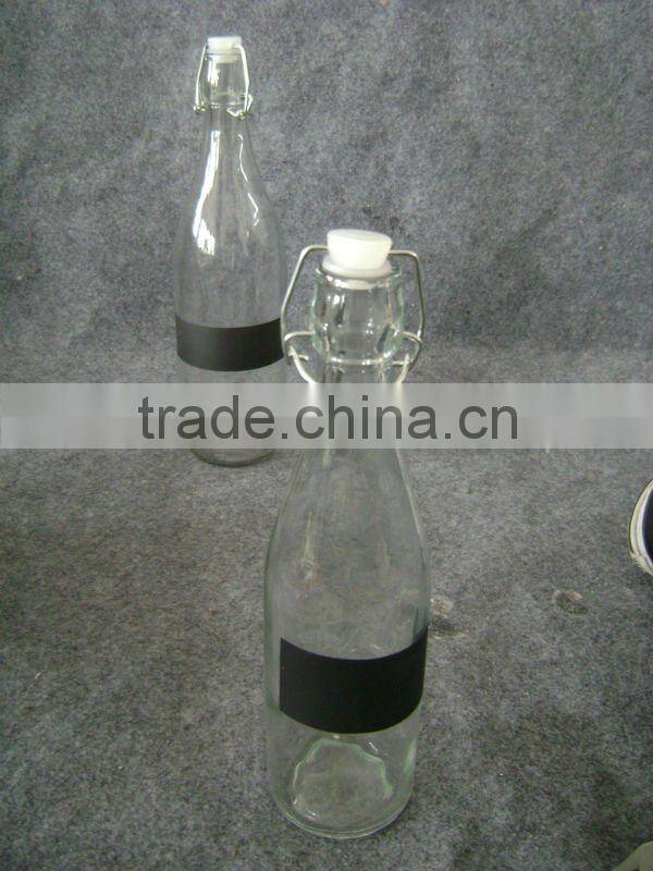glass bottle, water bottle, oil bottle