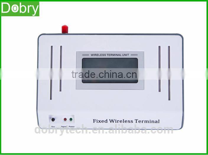 Single port GSM FWT fixed wireless terminal for PBX, telephone alarm system