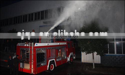 SINOTRUCK STEYR 4-6m3 dry powder fire truck