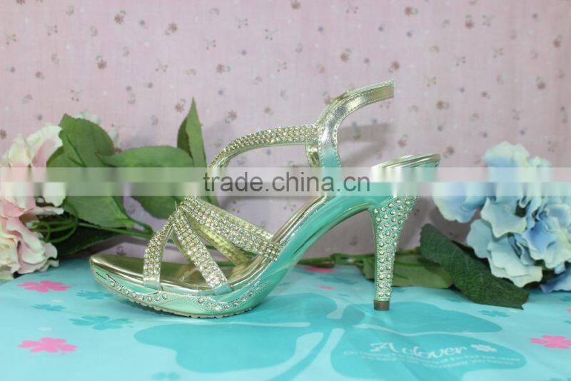 popular ladies evening sandals charming women high heels