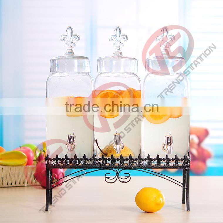 Home orange juicer with metal stand
