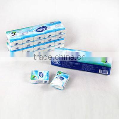 100% woden pulp convenient protable mini pocket tissue facial tissue