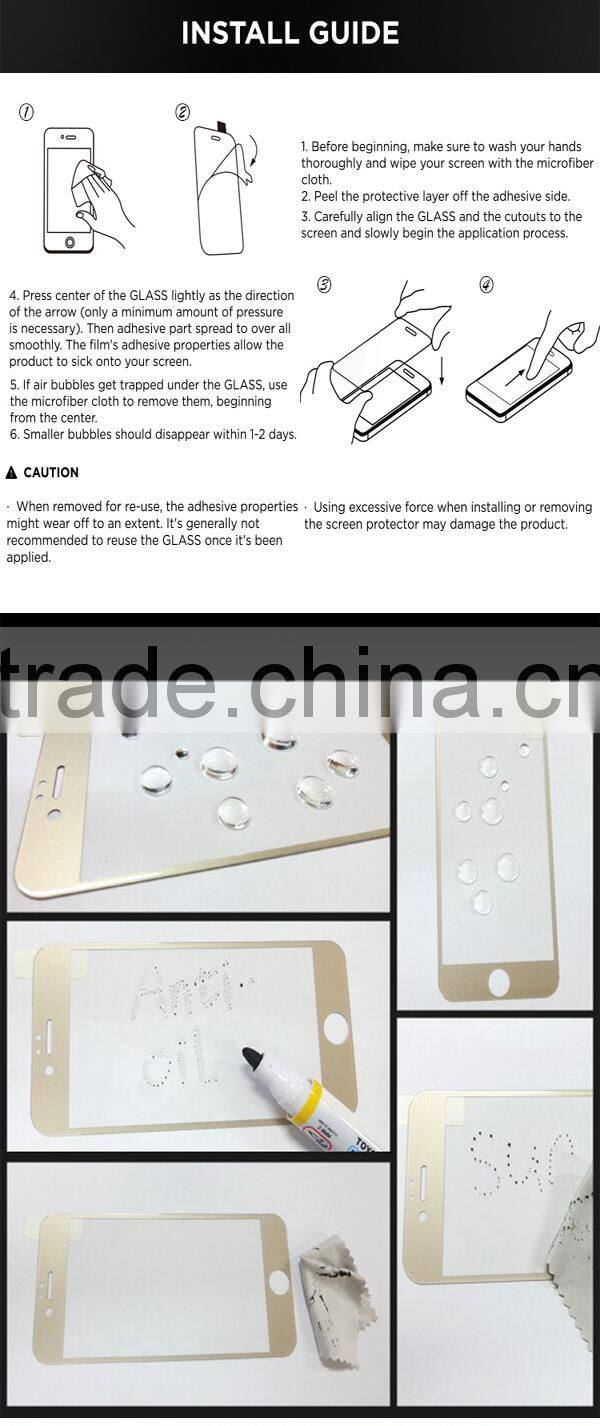 Real temered glass screen protector/guard for moto nexus6