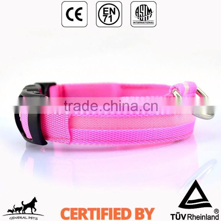 Wholesale Reflective Pet Accessories Dog Led Collar Bulk