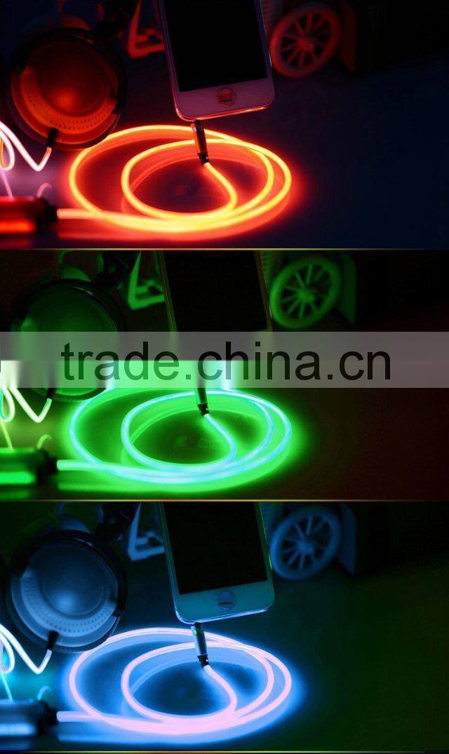 EL Light Hands Free With MIC Earphones