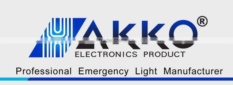 AKKO long time lighting Black Rechargeable led flashlight torch