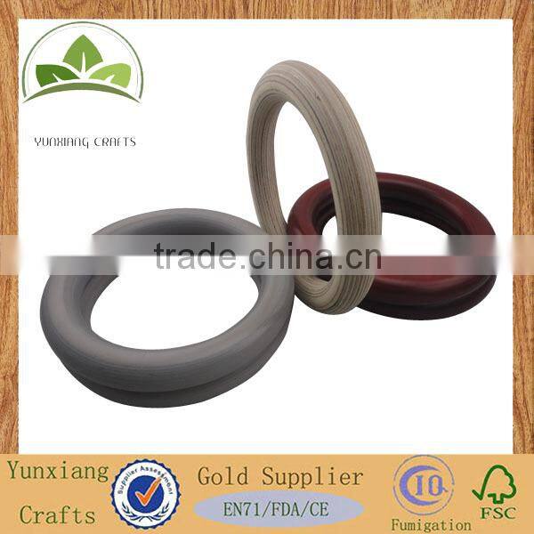 Wooden body building equipment hanging ring