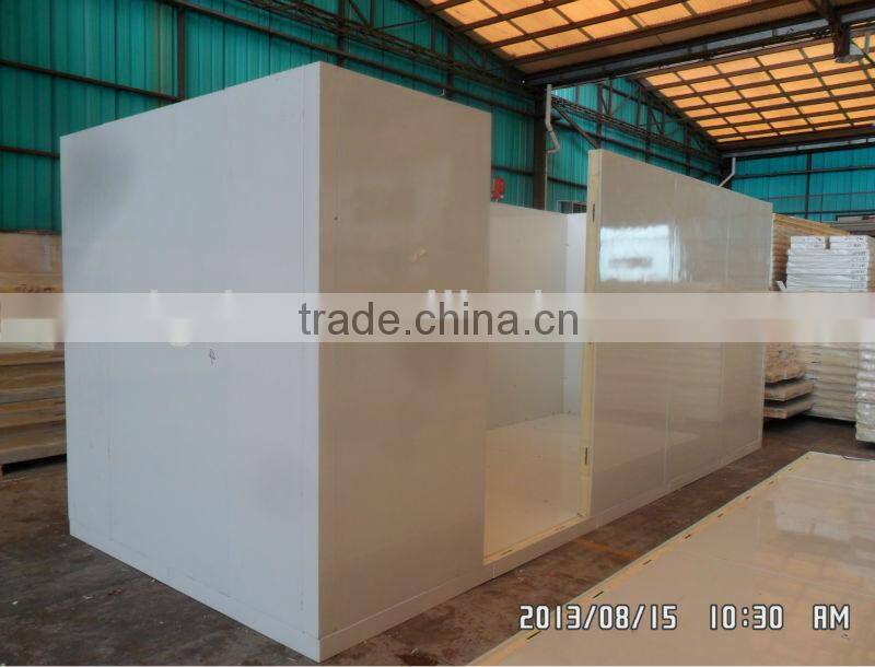 Polyurethane insulation modular cold room with standard size