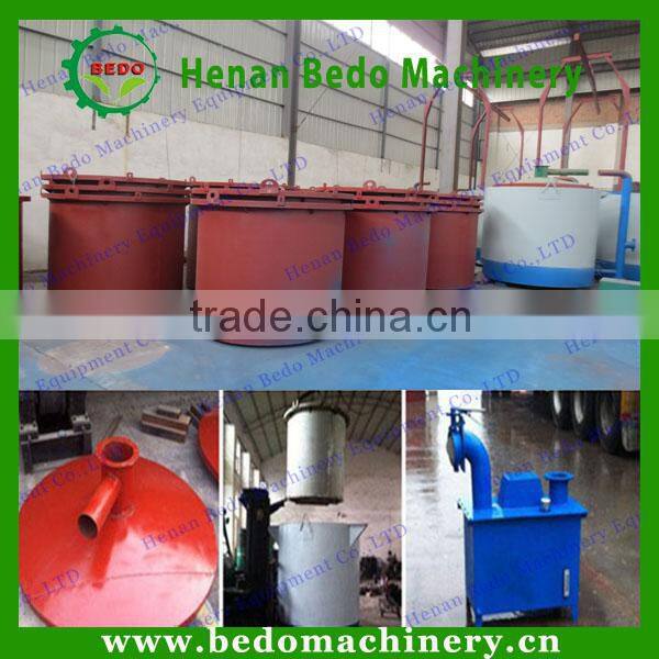 hot selling charcoal carbonizing oven/charcoal kiln designed with hoist with the factory price 008613253417552