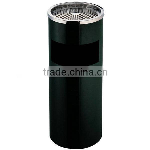C-122 Debris Collection Waste Container Litter Bin with Gridding Top