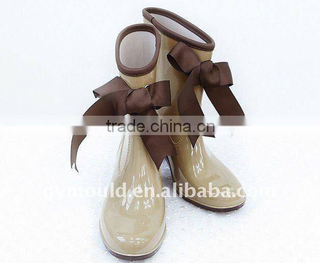 Women Plastic Garden Fashion Rain shoes