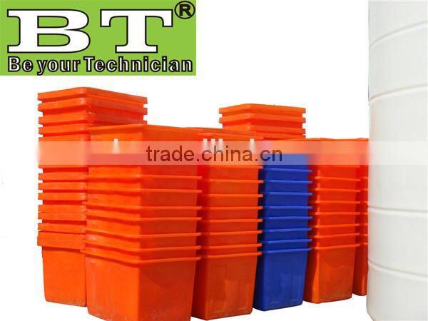 square plastic drum molded liquid storage container