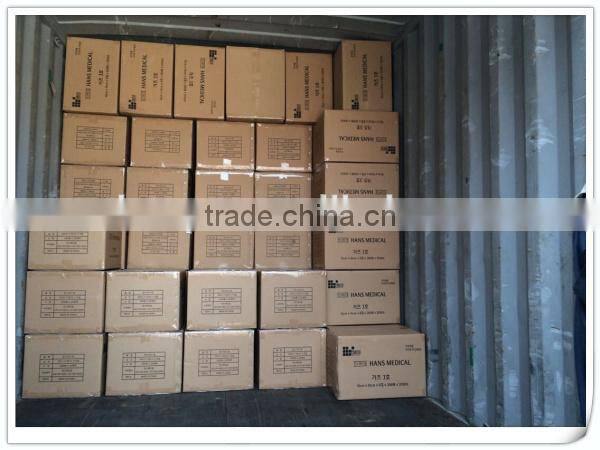 blue medical abdominal swabs