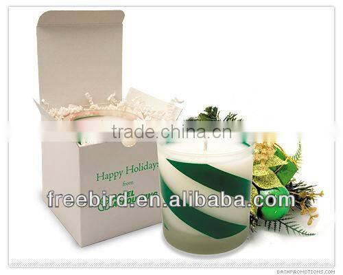 Natural Aroma Custom Glass Jar Candle