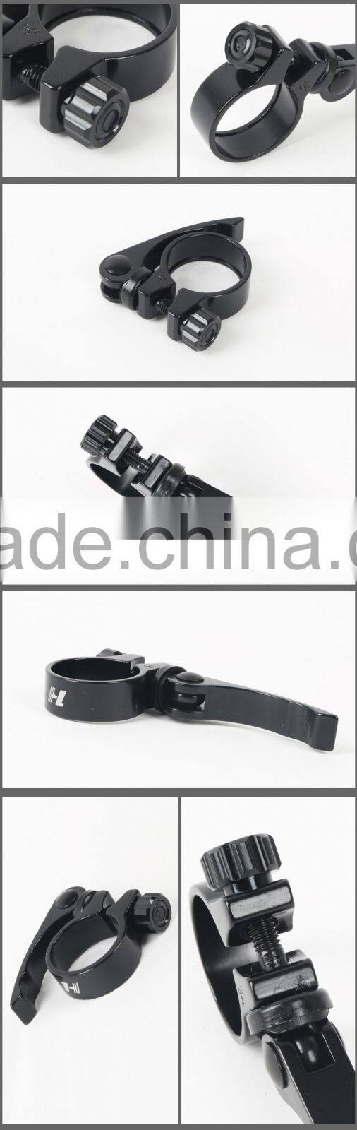 C67 High Strength MTB Bicycles Seat Post Clamp 6061-T6 Alloy Bicycle Parts quick release Sitting Clamp HOMHIN