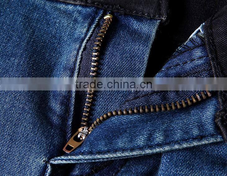 Top Quality Ladies Denim Jean 2016 New Fashion Denim Fabric Pants Wholesale