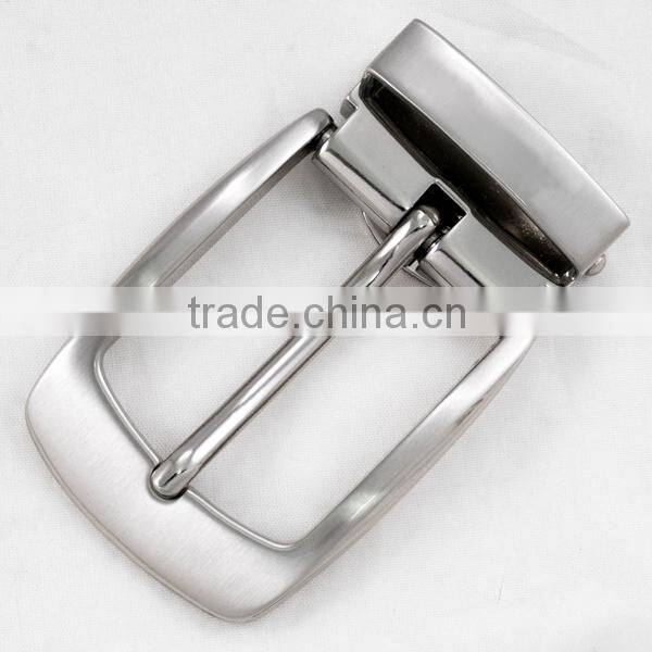 High quality 32mm man alloy press hook and loop belt buckle