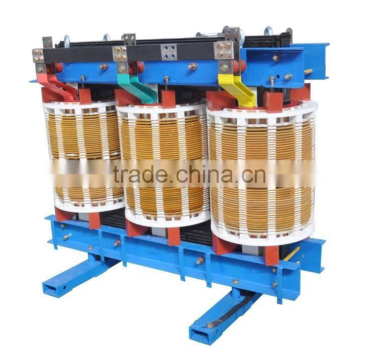 new techology SGB10 series non-encapsulated three-dimensional wounded core dry type transformer