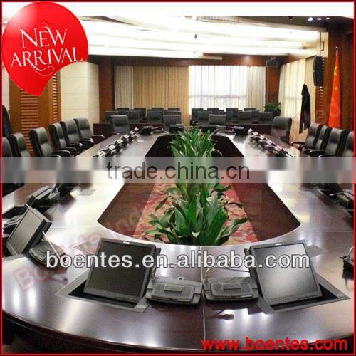 19 Inch LCD Screen Flip Up & Closed Device for Conference Table/ LCD Monitor Lift