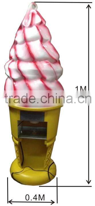 Ice cream embossing machine