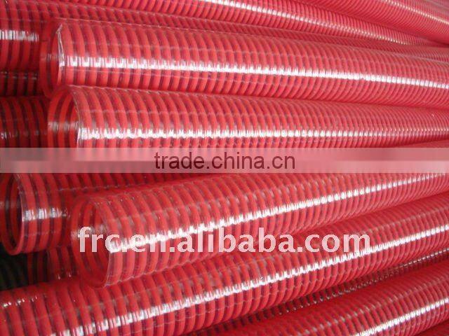 PVC Red & Clear Suction Hose