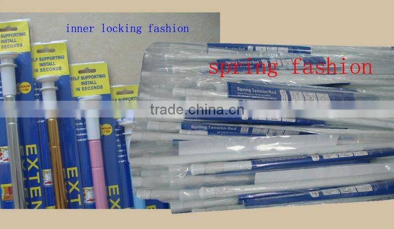 bath accessories telescopic shower curtain rod